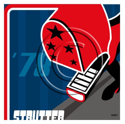 Strutter 1978 Limited Edition Print