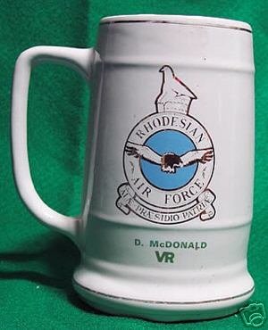 RHODESIA-BEERMUG: AIR FORCE RESERVE