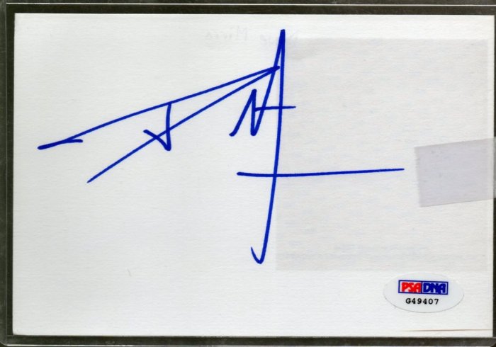 Dave Mirra Autographed Signed Index Card PSA/DNA (auto, PSA)