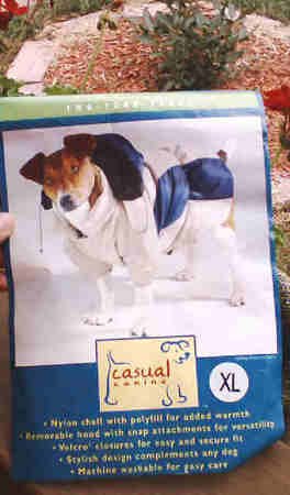 PET PARKA JACKET WINTER COAT PUPPY DOG XL