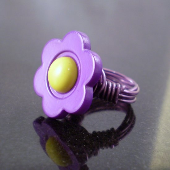 Perfect Purple Flower for Tots