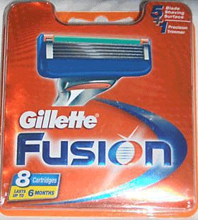 100x GILLETTE FUSION POWER 8 BLADES NEW AND SEALED