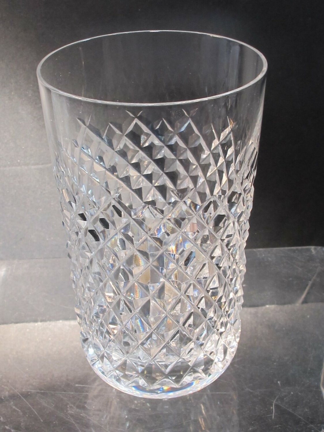 Alana Signed Waterford Cut Glass Hi Ball Crystal Ireland