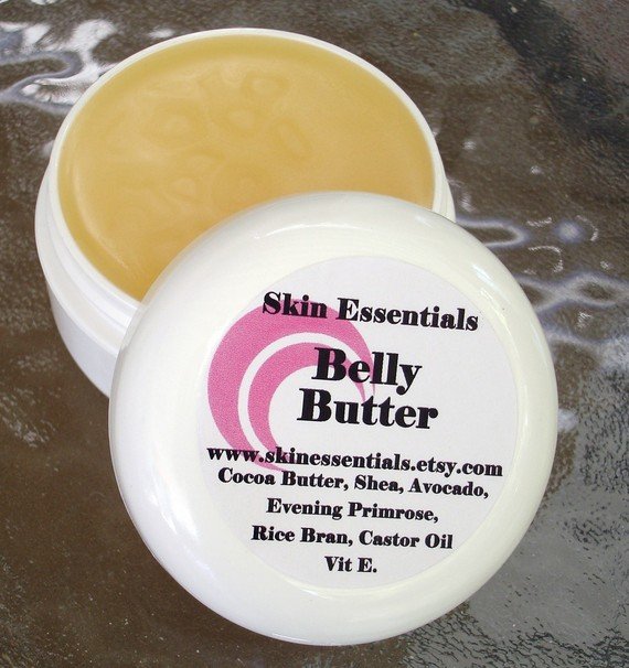 Natural Belly Butter Shea and Cocoa Butter great for itchy dry skin