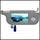 Sun visor Multi-media Player With USB, SD, MP5 function