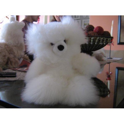 Teddy Bear, Babyalpaca pelt toys, handmade teddies