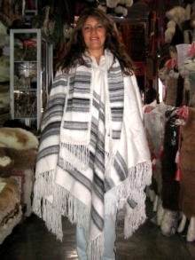 Poncho, Coat pure Alpaca Wool, peruvian Outerwear