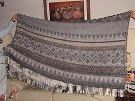 blanket,coverlet made of alpacawool, bedspread