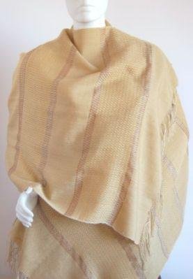 weaved shawl,scarf babyalpaca wool and silk