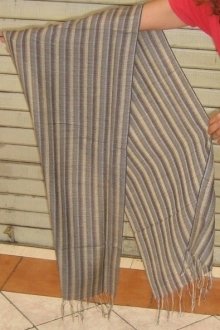 weaved shawl, mix Babyalpaca wool and Silk fabric