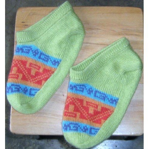 Alpaca wool ankle Baby socks