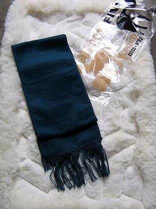 Dark blue Alpacawool scarf, unisex shawl