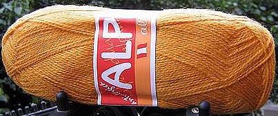 1.1 pound first quality yellow Alpacawool for knitting