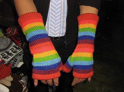Fingerless Mittens Gloves Hand warmers Alpacawool