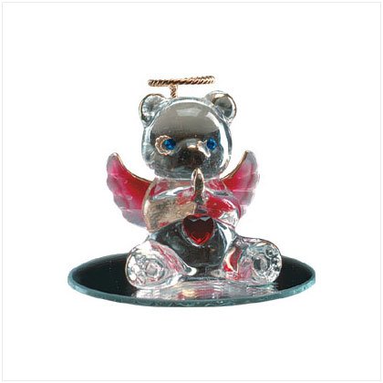 Birthstone Teddy Angel January