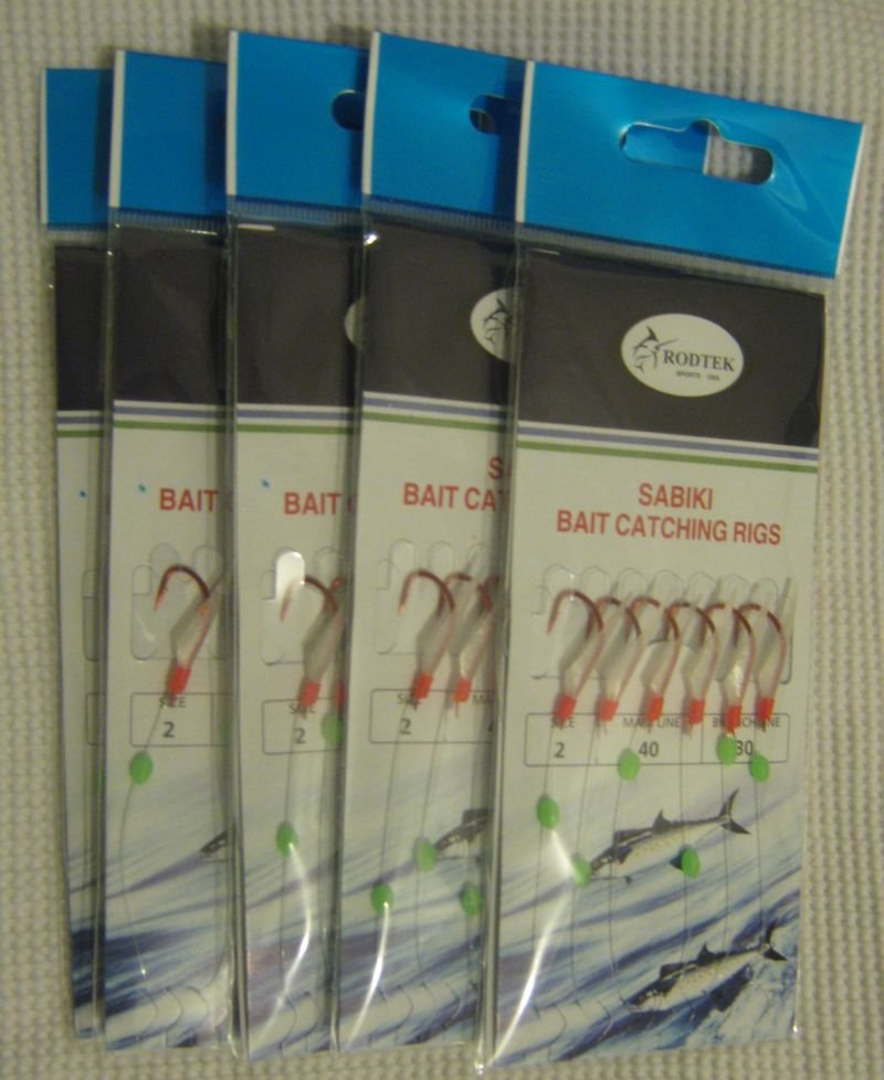 Sabiki Rigs - 5 pack - U Choose