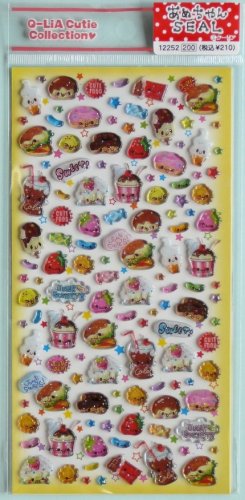 Q-lia Junk Food Sticker Sheet