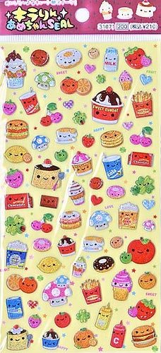 Q-lia Sweets Collection Sticker Sheet