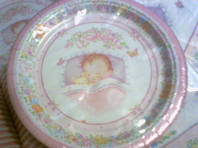 Baby shower for girl or First Birthday set new