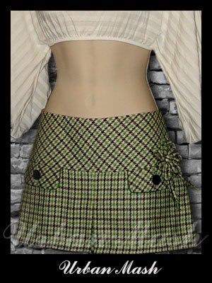 Abercrombie & Fitch Silk Lined Mini Skirt - size 6 - S6G0003