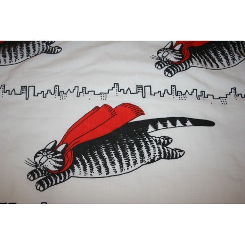 Collectible Kliban Queen Sheet Set