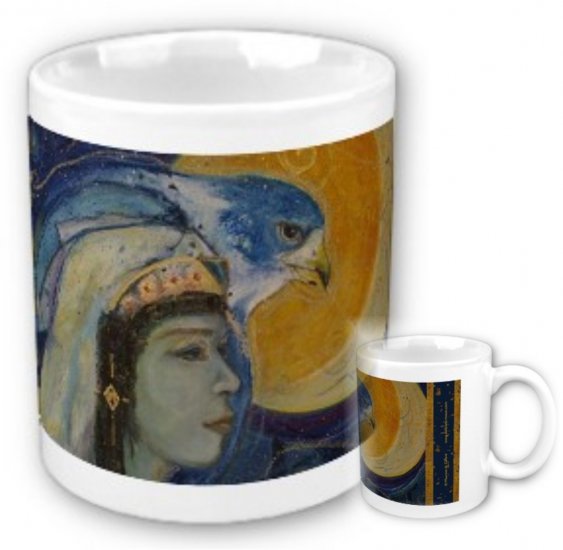 Egyptian Hawk God Ceramic Mug