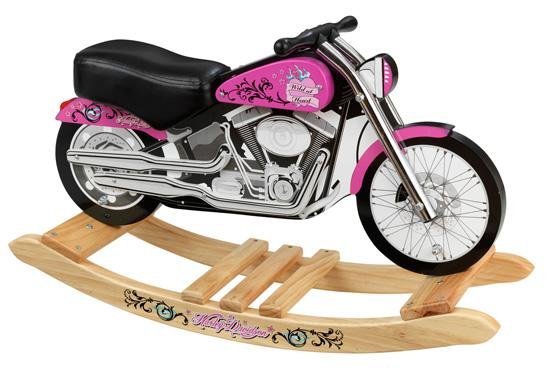 KidKraft Harley-Davidson Pink Softail Rocker