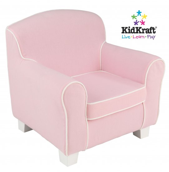 KidKraft Laguna Chair with Pink Piping