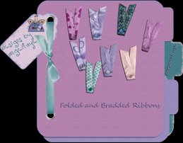 Folded and Bradded Ribbons