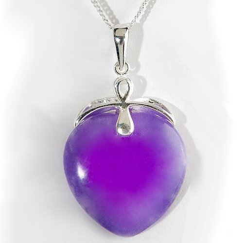 Jade Heart Shaped Necklace FASHIONABLE & CHARMING