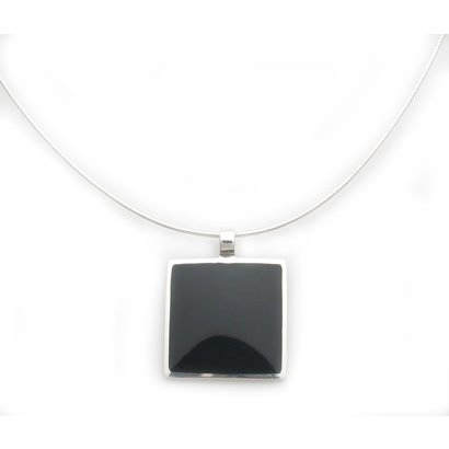 Black Onyx Pendant Necklace
