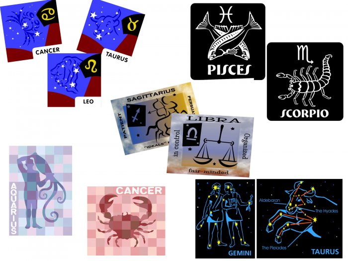 Any ZODIAC Astrological Birth Sign Fridge Gift MAGNET