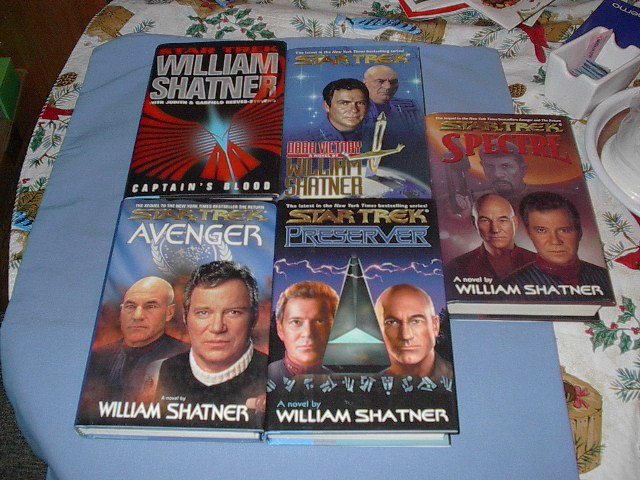 STAR TREK 5 Bks by William Shatner