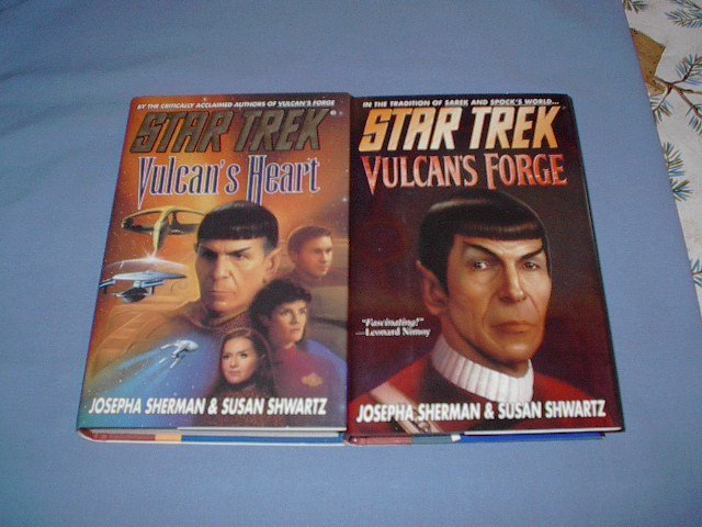 Star Trek Vulcan's heart & Forge by Josepha Sherman & Susan Shwartz