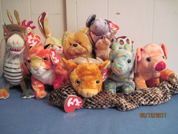 Beanie babies Zodiac collection