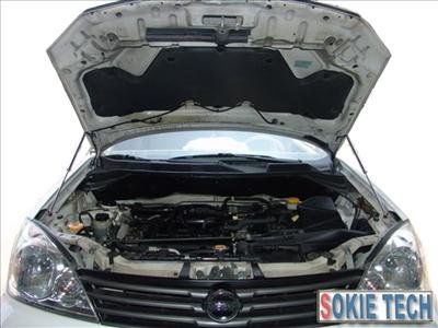 03 04 05 06 07 Nissan X-Trail Gas Hood Lift Damper Kit d8