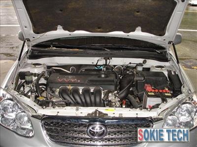 02-07 Toyota Corolla Altis Gas Shock Hood Lift Damperb e9