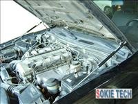 02 03 04 05 06 Honda CR-V CRV Carbon Fiber Hood Damper b3