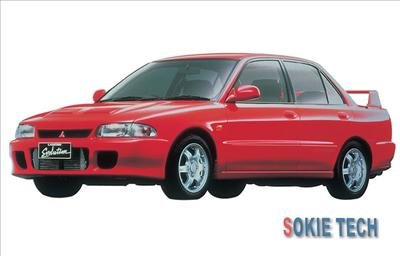 Lancer EVO 1 2 3 Carbon Hood Gas Carbon Fiber Damper h8