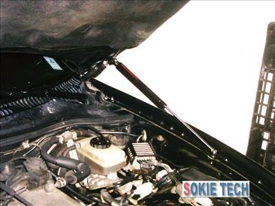93 ~ 98 Toyota Supra Carbon Fiber Gas Hood Shock Damper f5