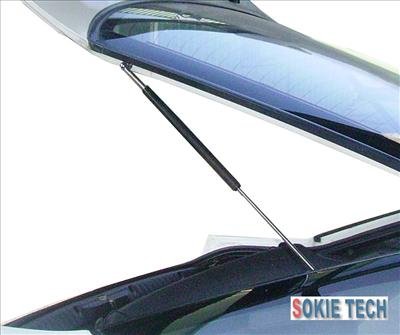 89~94 Nissan 240SX S13 Silver Carbon Fiber Trunk Damper c5
