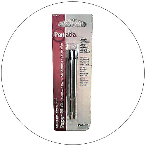 Pentia - Pen Refill for Parker Bros., Rotring & More - Medium Point - Blue Ink - Model: 8004-19