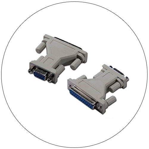 Gender Changer - Serial - DB9 Female - DB25 Female