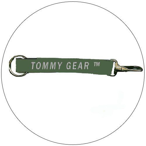 Tommy Gear ⢠Key Chain - Olive - 3/4" x 8-1/2"
