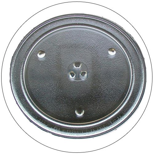 GE Microwave Glass Cooking Tray - 12-3/4" Dia. - Part No. WB49X10079 - (Refurbished - Like New)