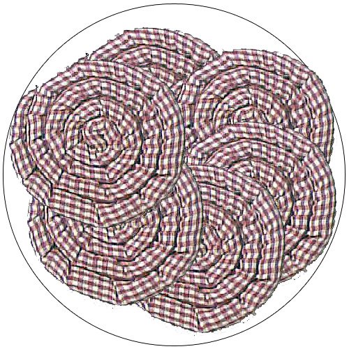 Gingerbread Swirl Hot Pad - Vanilla Scented - Set of 6 Pads