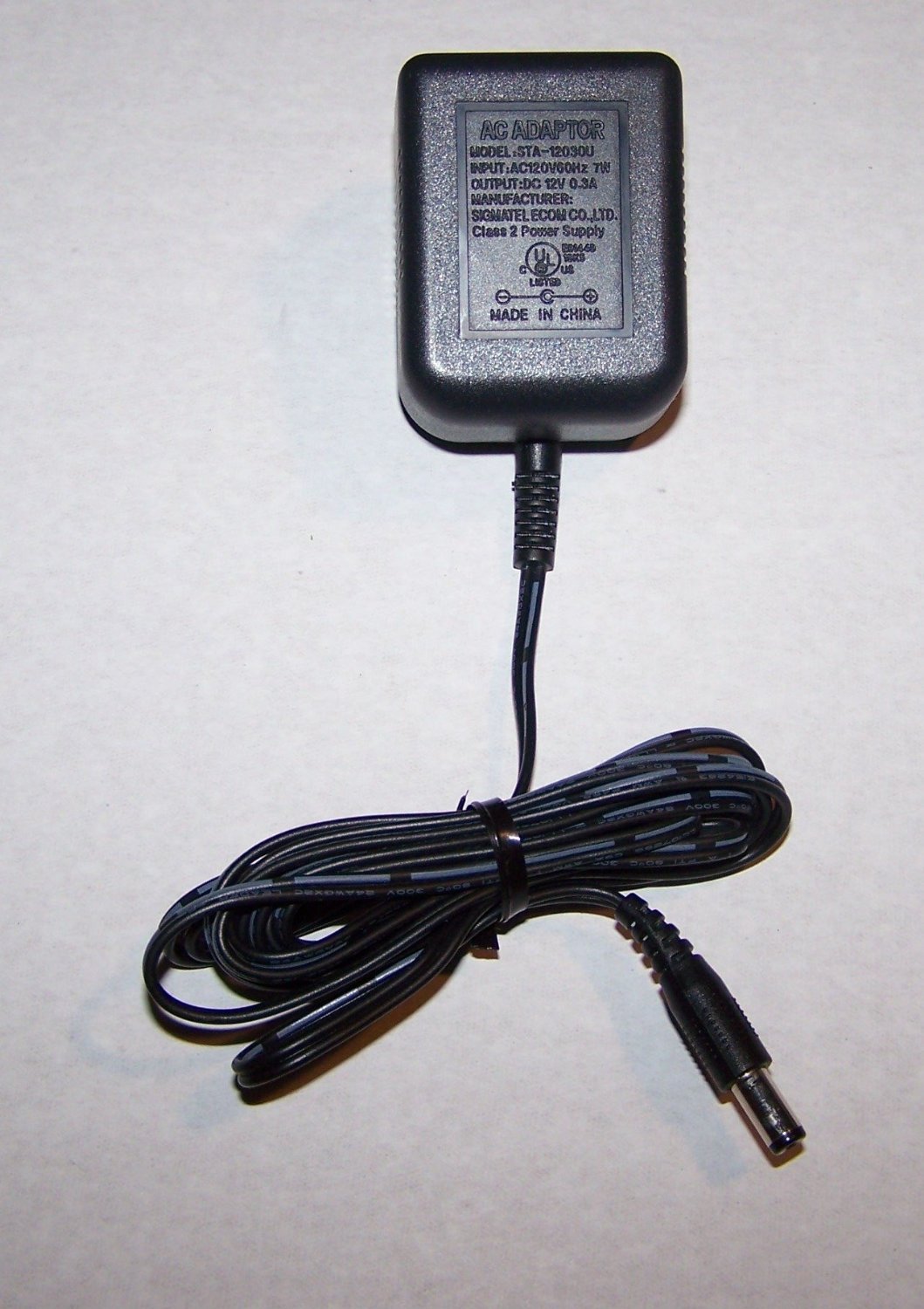 Sigmatel AC Power Supply Adaptor No. STA-12030U (Refurbished)