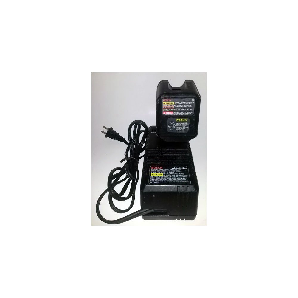 Bosch Battery & 7.2 12 Volt Battery Charger No. 2607224168