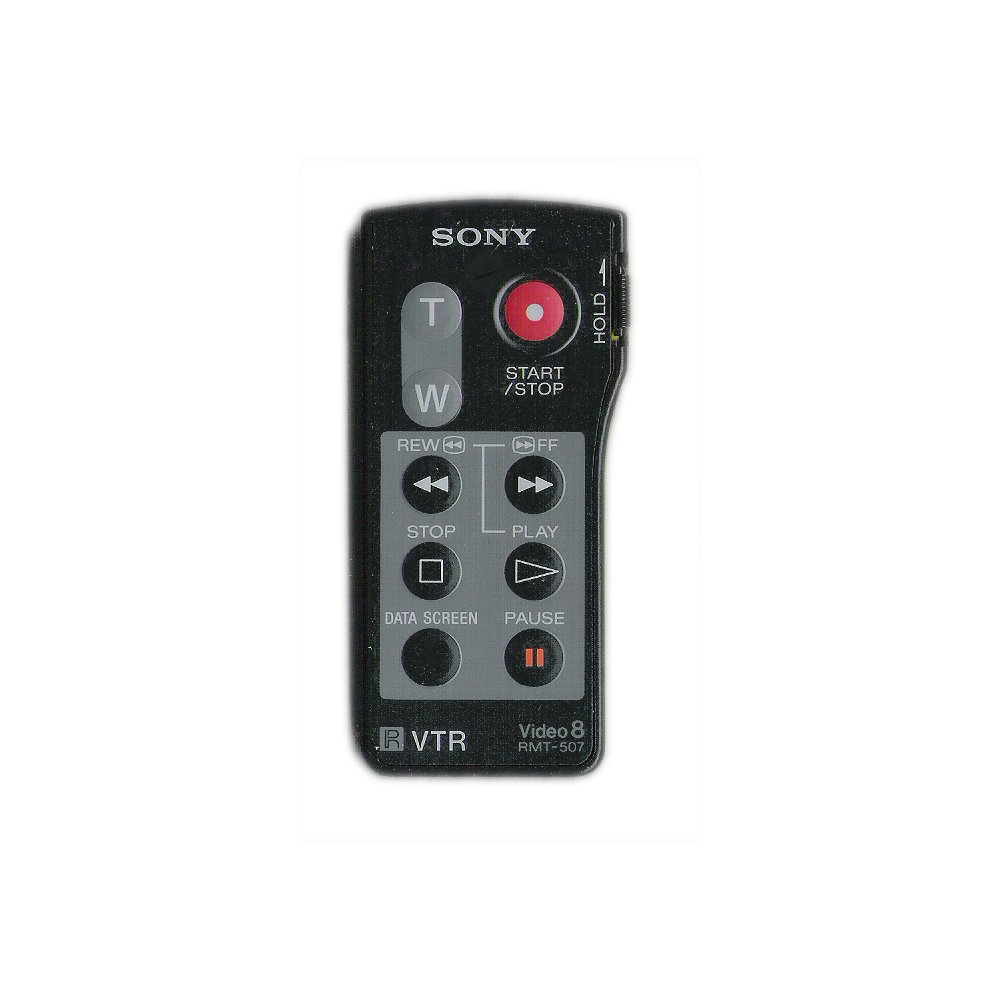 Sony Video 8 Camcorder Remote Control No. RMT507