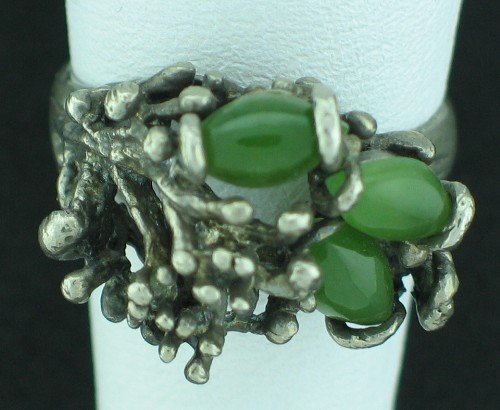 Artisan Made Earthy Style S.S. Ring Srin2012